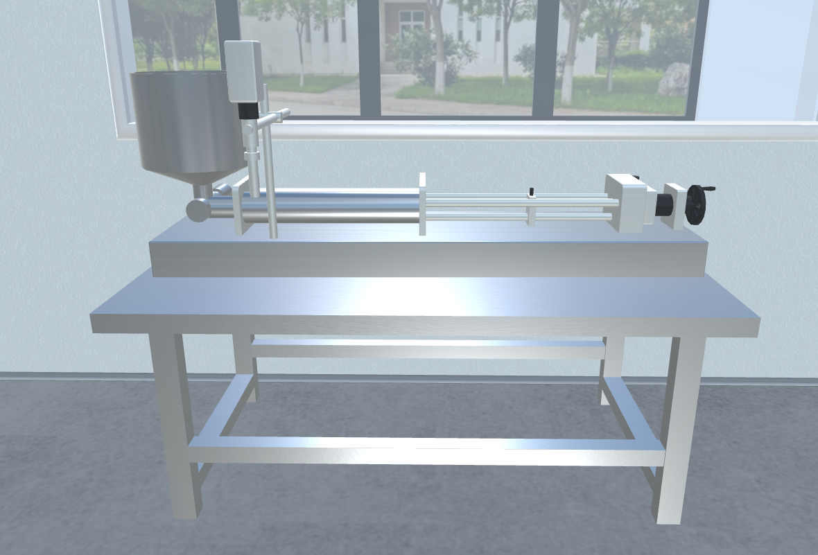 乳化品生產(chǎn)線虛擬仿真實驗教學平臺